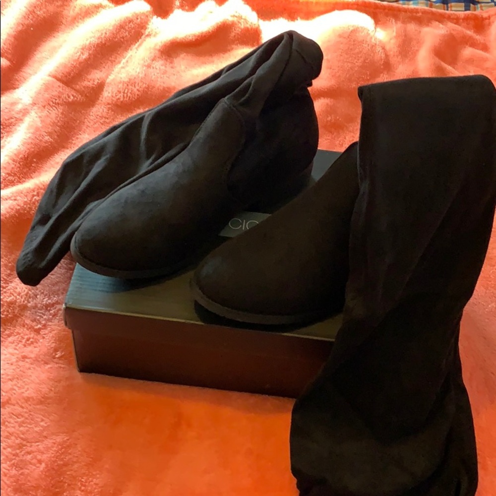 Thigh high boots